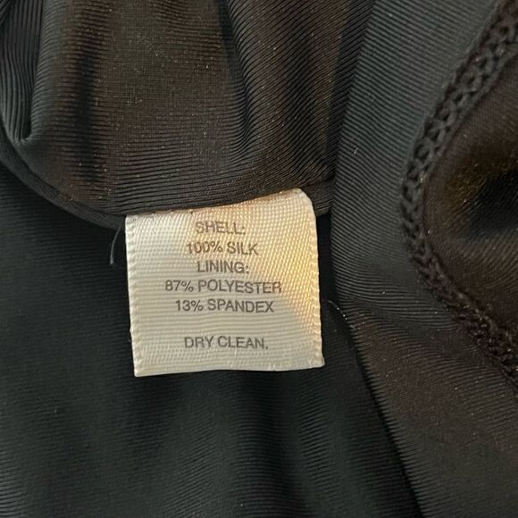 White House Black Market Silk Chain Link Logo Halter Top - Picture 6 of 6